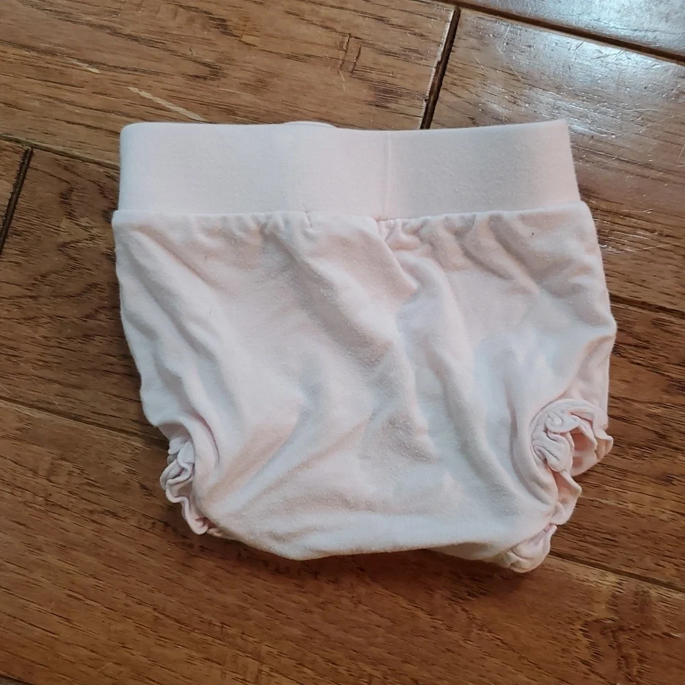 Angel Dear Pink Ruffled Baby Bloomers